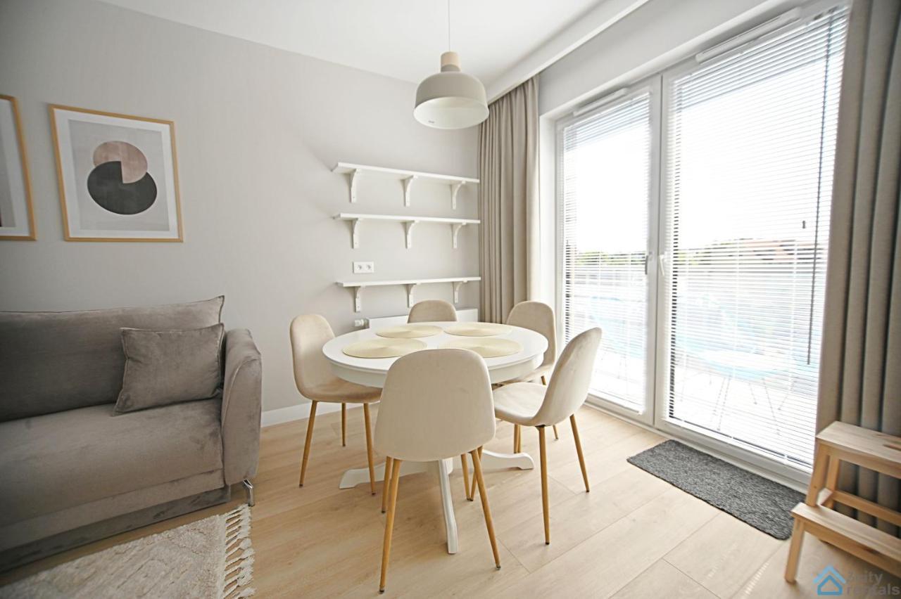 Beige 3City Apartment With Parking In Gdansk By Noclegi Renters Εξωτερικό φωτογραφία
