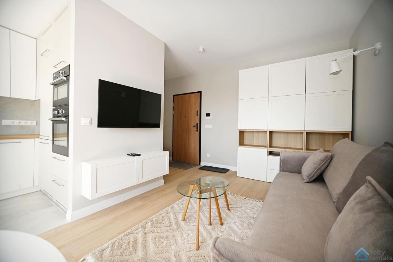 Beige 3City Apartment With Parking In Gdansk By Noclegi Renters Εξωτερικό φωτογραφία